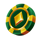 queen amber clover chance chip symbol icon