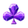 queen amber clover chance club symbol icon