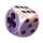 queen amber clover chance dice symbol icon