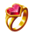 queen amber clover chance ring symbol icon