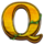 queen of beasts q symbol icon