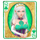 queen of cards green queen symbol icon