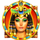 queen of gold cleopatra symbol icon