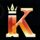 queen of ice winter kingdom k symbol icon
