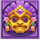 queen of inca mask 2 symbol icon