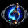 queen of shadows blue symbol icon