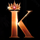 queen of shadows k symbol icon