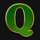queen of the sun q letter symbol icon
