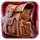 queen of treasure backpack symbol icon
