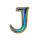 queen of treasure j symbol icon