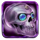 queen of treasure skull symbol icon
