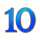 queen of water 10 symbol icon