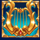 queens of glory harp symbol icon