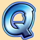 quest for gold q symbol icon