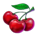 quick hit link fire cherry symbol icon