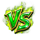 ra vs osiris green expanding wild symbol icon