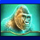 raging rhino gorilla symbol icon