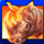 raging rhino rhino symbol icon