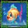 raging waterfall megaways fish symbol icon