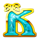 rainbow riches deluxe k symbol icon