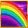 rainbow riches fortune favours rainbow symbol icon