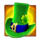 rainbow riches locomotion hat symbol icon