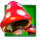 rainbow riches locomotion mushroom symbol icon