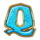 rainbow riches q symbol icon