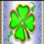 rainbow riches reels of gold clover symbol icon