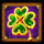 rainbow stacks clover symbol icon
