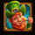 rainbow stacks leprechaun symbol icon