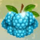 rainbow wilds blue berry symbol icon