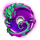 ramen cyberpunk dragon symbol icon