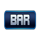 rapid gems 777 bar symbol icon