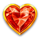 rapid wild heart symbol icon