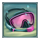 razor shark scuba mask symbol icon