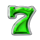 real prize 7s 7 green symbol icon
