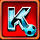 record breaker k symbol icon