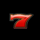 red alert seven red symbol icon