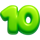 red and hot chilli 10 symbol icon