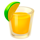 red and hot chilli shot symbol icon