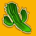 red chilli cactus symbol icon
