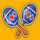red chilli maracas symbol icon
