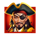 red dragon sails pirate captain symbol icon