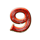 red dragon wild 9 symbol icon