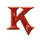 red dragon wild k symbol icon