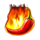 red hot 100 wild symbol icon