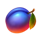 red hot 50 plum symbol icon