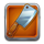 red hot chilli chickens knife symbol icon