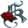 red rose sanctuary k symbol icon